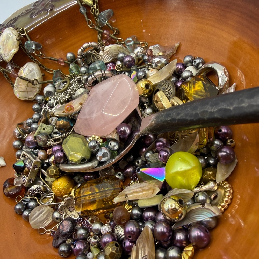 Multi-Color Bead Soup 🥣 Collection-Can You Find the Mini Garden Shovel?